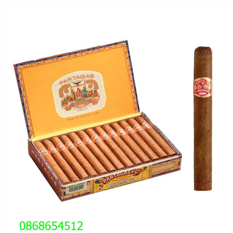Xì gà PARTAGAS SUPER PARTAGAS hộp gỗ 25 điếu.
