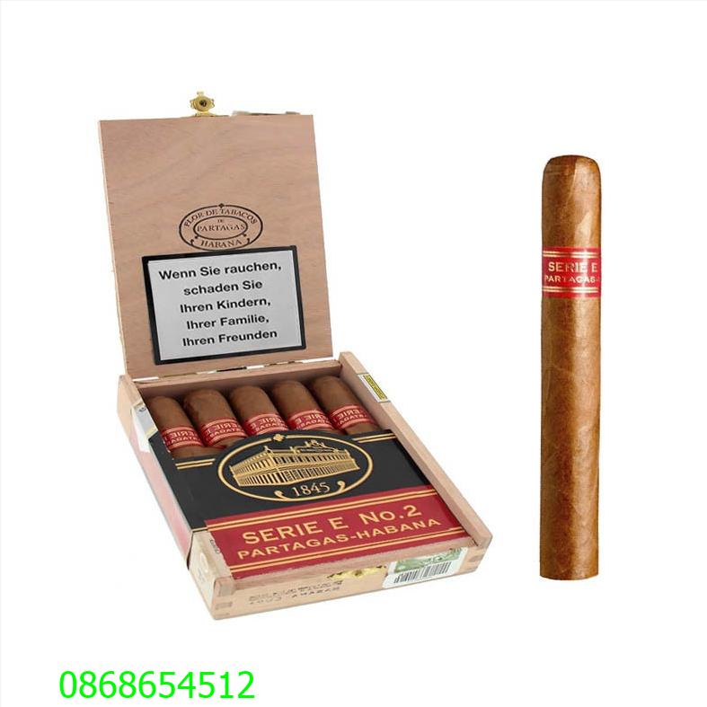 Xì gà Patagas E No 02 - Hộp gỗ 5 điếu