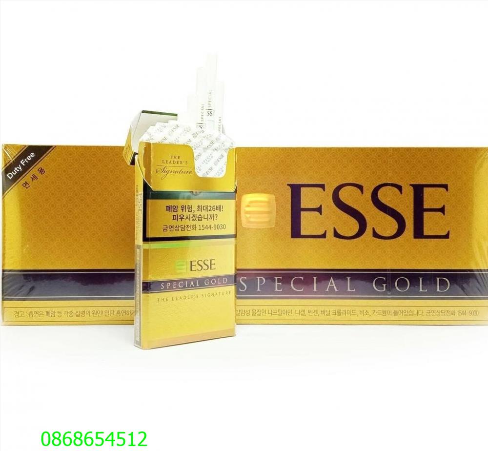 Thuốc lá ESSE Special Gold Hàn Quốc