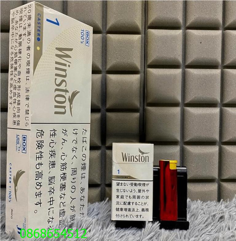 Thuốc lá Winston Caster 1 Nhật xịn 100%