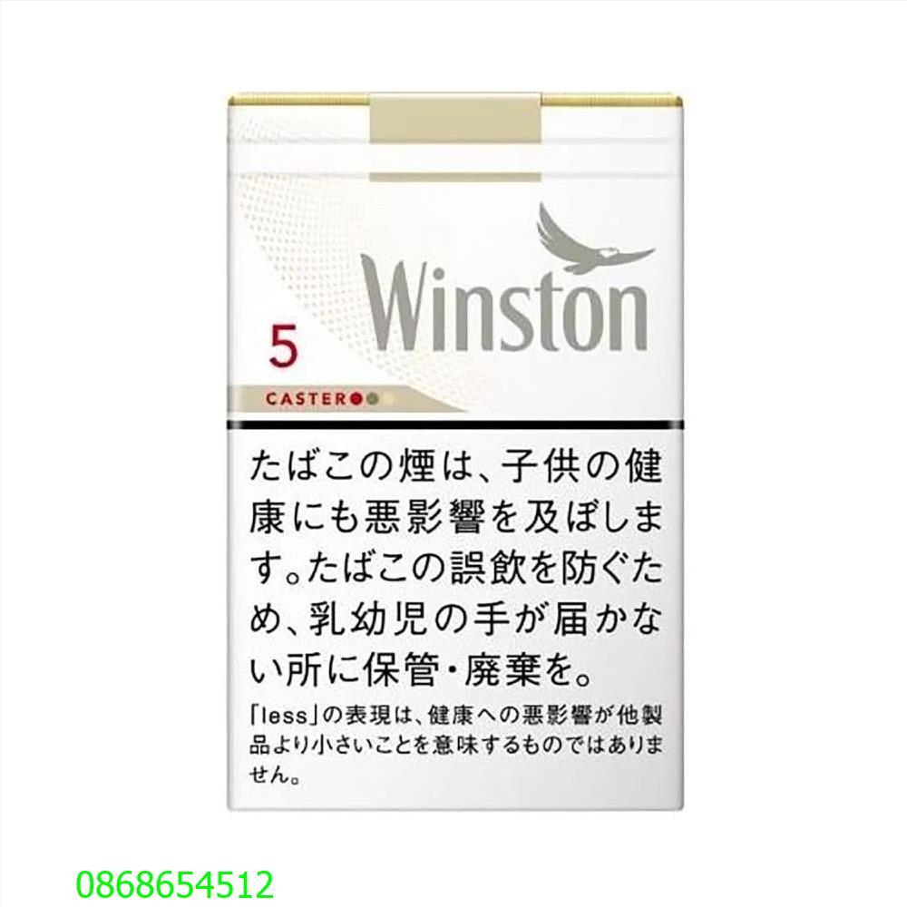 Thuốc lá Winston Caster 5 Nhật xịn 100%